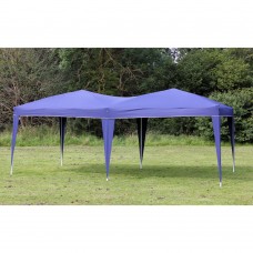 New 10' x 20' Palm Springs BLUE Pop UP EZ Set Up Canopy Gazebo Party Tent   